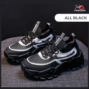 Sepatu Sneaker Sporty Fashion Wanita Radial Rubber Nylon Mesh JOFSH125