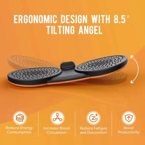 PU Foaming Ergonomic Standing Fatigue Relief Massage Seesaw
