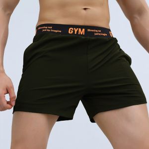 Mens Summer Sport Ice Silk Quick Dry Breathable Thin Loose-Fit Elastic Running Training Fitness Basketball Gym Shorts2026