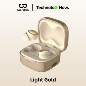 Tai Nghe Ngủ GOOJODOQ Siêu Nhẹ Cho Dân Nằm Nghiêng Tự Động Kết Nối Đệm Tai MềmCách Âm TốtPin Lâu