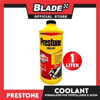 Prestone Asian Vehicles Coolant 1L (Red) for Toyota Lexus Scion Vehicles
