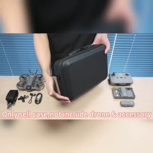 Portable Storage Carrying Bag for DJI Neo 2 Drone Extended Flight Combo Waterproof PU Material Shockproof Wear-resistant All-round Protective Travel Case