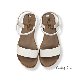 Sandal hậu thun quai bản - TS04 - có bigsize đế cao su xịn mềm dẻo êm chân chống trơn trượt hình thật rất bền  giày dép Cường Sen