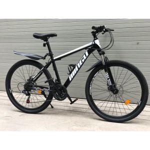 Xe đạp thể thao 26inch MINGU bản S300 _ Phuộc đen chống rỉ giảm sốc _ Tặng chắn bùn kệ và bình nước cò và đèn phản quang 