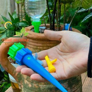 PB1 - Set 5 vòi tưới cây nhỏ giọt tự động có thể tưới từ 1-15 ngày ( lưu ý dòng xài chai nhựa truyền thống xem trong mô tả )