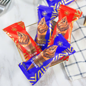 [ Ăn vặt ngon ] 100g Bánh Ốc quế socola/ bánh ốc quế nhân kem socola tan chảy giòn ngon siêu ghiền