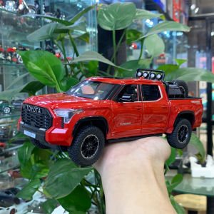 Mô hình xe bán tải Toyota Tundra có đèn và âm thanh tỉ lệ 1:24 Hongsen
