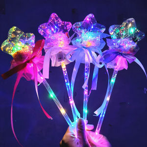 TYMN29 Tongkat Peri Lampu Led Stik Warna-Warni Mainan Anak Tongkat Sihir Peri Bintang Ajaib Lampu Light Stick