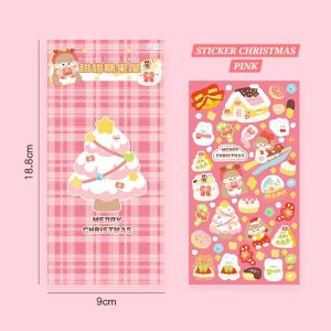 MILANBERRY CHRISTMAS DIY STIKER NATAL KOREA GANTUNGAN KUNCI KEYCHAIN UNIK LUCU