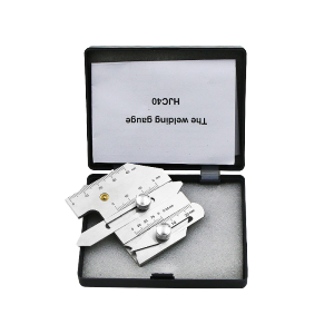 Cam Type Welding Gauge HJC 40 Alat Ukur Las Material Stainless Steel Weld Welder Gage