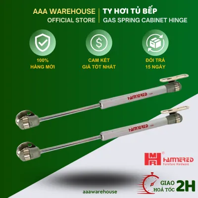 Tay nâng cánh tủ bếp HAMMERED 027 (Ty hơi/ Tay nâng thuỷ lực) 80N 100N 120N