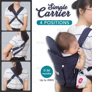 Baby Carrier Kangaroo Bag Ergonomic Adjustable Baby Sling Carrier Newborn Baby Wrap Baby Wearing Kain Dukung Bayi