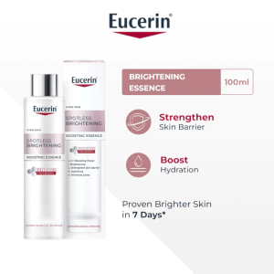 Eucerin Spotless Brightening Boosting Essence 100ml | Patented Thiamidol | 4-in-1 Boosting Power | Brighten Dull Complexion | Strengthen Skin Barrier | Deep Hydrating | Minimize Pores | Even Skin Tone Facial Essence