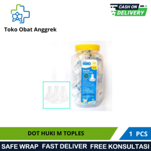 DOT HUKI M TOPLES / PER PCS / DOT REGULER SILICONE BABY / ANAK