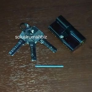 SILINDER B KOMPUTER 60MM 3 ANAK KUNCI RUMAH CYLINDER BESAR SPARE PART komponen suku cadang 60mm pintu