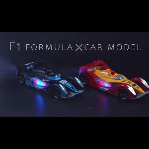 F1 Spray Drift Racing ， Light High-Speed Music ， 2.4g Remote Control Car ， Childrens Electric Toy Car