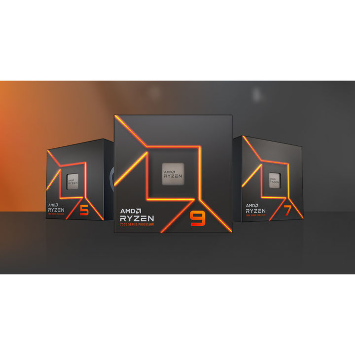 AMD Ryzen 7000 Desktop Processor R5 7600X / R7 7700X / R9 7900X / R9 ...