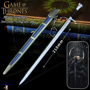 Mô hình sưu tầm Game Of Thrones Jon Snow Longclaw full hợp kim 21cm