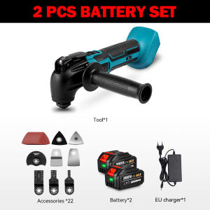 Oscillating Multi Machine 6000RPM Electric Trimmer Saw Variable Speed Renovator Multi-Tools For Makita 18V Battery