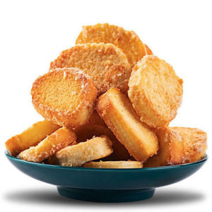 Fresh milk crispy steamed buns small steamed buns multi-flavor baked Mantou slices 100g 200g 400g    鲜奶小酥馍片