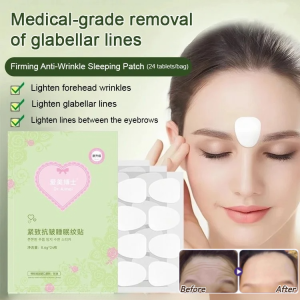 Collagen Forehead Wrinkle Removal Patch Frown Line Firming Lift Mask Anti-Aging Moisturizng Face Care Treatment Stickers Gel Patch