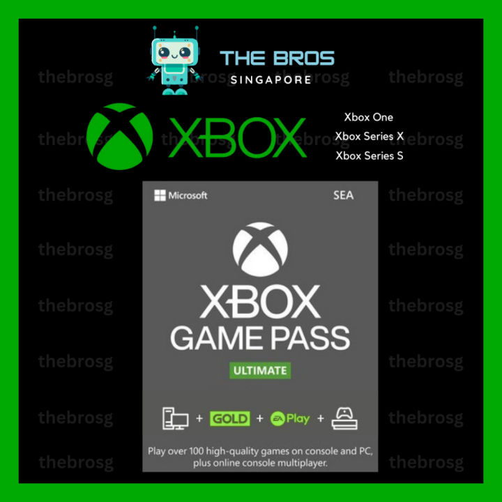 Official Xbox Game Pass Ultimate - XGPU Cloud Gaming / EA Play / PC ...
