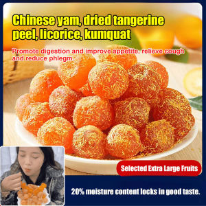 ✨Healthy No Additives✨ Chen Pi Licorice Kumquat Dried Citrus Sweet Fragrant Delicious Preserved Fruit Authentic Kumquat 金橘干果
