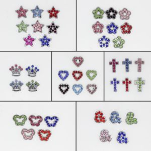 NOBLELUX 10pcs Multicolors Doll Waist Belts Buckle Super Mini Crown Heart Butterfly Flower Belt Buckle Decoration Multistyles DIY Handmade Belt 20cm Cotton Dolls