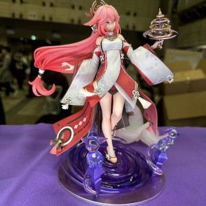 FCToystoreshop 26cm Genshin Impact Yae Miko Mô Hình Nhân Vật Anime Nữ Yae Miko Mô Hình Sưu Tầm Đồ Chơi Búp Bê