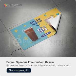 PRINT CETAK SPANDUK BANNER SPESIAL PROMO CUSTOM DESAIN