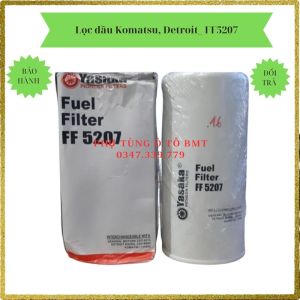 Lọc nhiên liệu (lọc dầu) xe tải xe công trình các dòng Komatsu Detroit Lọc dầu FF5207 hàng Yasaka