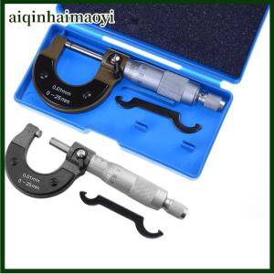 aiqinhaimaoyi Kim loại 0-25mm 0.01mm đo bên ngoài Metric micromet công cụ cho mechanist Caliper công cụ