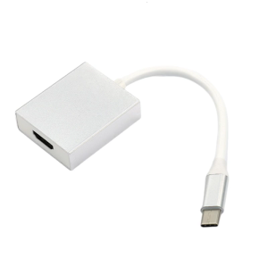 USB C To Hdmis Adapter 4K Display Aluminum Shell With Smartphones Tablets Laptops For TV Monitors Projection for Gamer