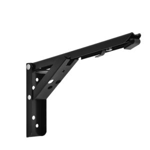 GJ56 Adjustable Desk Heavy Support Long Release Arm Space Saving Wall Mounted Folding Shelf Bracket Furniture Hardware Triangle Angle Bracket Table Shelve