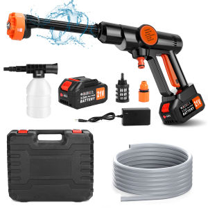 1500W Cordless High Pressure Cleaner Washer Spray Water Gun Car Wash Pressure Water Cleaning Machine for Makita 21V Battery