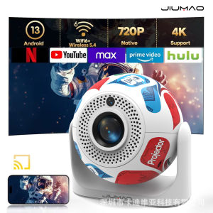 New 4K Electric Auto Focus JY360 Football WiFi HD Android Smart PortableProjector