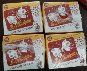 La Mariposa guitar strings 0 to 3 sold PER BOX of 100 pcs.
