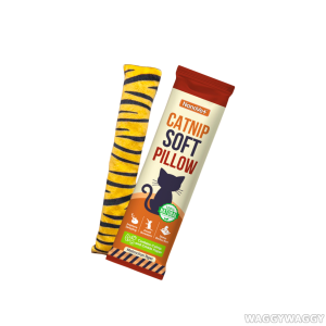 WaggyWaggy Nanovet Catnip Soft Pillow