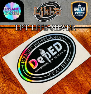 DEPED LOGO Sticker Reflectorized Waterproof for Motorcycle for Car