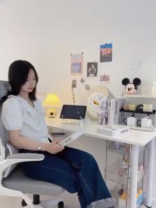 [FURNI HOME] Bàn làm việc chân sắt sơn tĩnh điện chống ghỉ thương hiệu ILUMIA - GM62