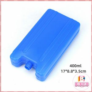 BIBLIO 400ML 600ML Reusable Ice Packs Breastmilk Storage Baby Cooler Bag Lunch Box Ice Block Ice Gel Ice Bricks