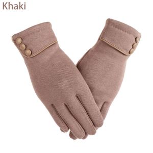 PURETEN Fashion Thicken Windproof Skiing Gloves Touch Screen Gloves Driving Mittens Plus Velvet