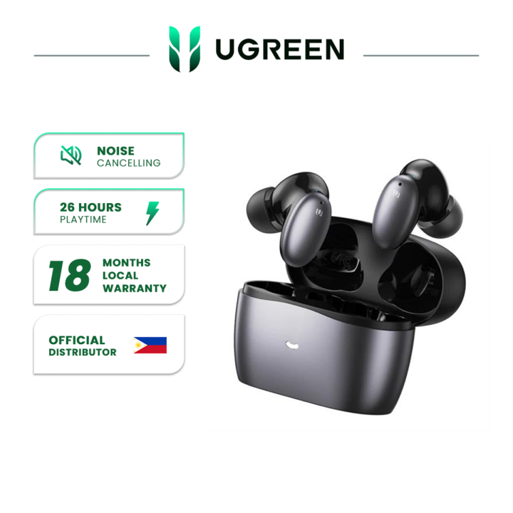 UGREEN HiTune X6 ANC True Wireless Earbuds (Black) - PH | Lazada PH