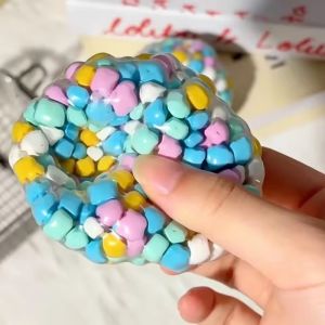 Squeeze Stress Ball Rice Ball Squeeze Fidget Stress Relieving Toys Slow Rebound Gentle Squeezing Pinch