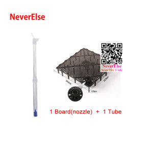 Square Bottom Board Divider Base Grid Bed for aquarium Aquarium Bottom filter plate 14.5*14.5cm undergravel filter board for fishtank aquarium bed filter board filter divider for fishes turtles "Anti gas air lift" Aquarium under gravel filter board