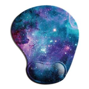 VictSing Ergonomic Mouse Pad with Gel Wrist Support Wrist Rest Non-Slip PU Base
