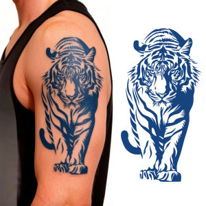 Juice Ink Temporary Tattoo Waterproof Body Art Fake Tattoos for Man &women Lion Wolf Man Lasting 15 Days Easy To Apply h260819