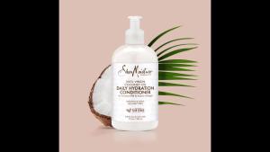 SheaMoisture Coconut Shampoo & Conditioner Set Daily Hydration 13 Oz Ea Anti-Frizz Hair Products with Hydrating Coconut Milk & Acacia Senegal es All Hair Types Including Wavy & Curly Hair