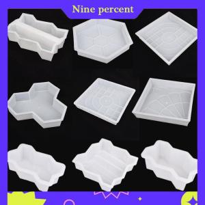 Nine percent Diy Path Maker Concrete Molds Garden Pavement Mold Road Path Paving Brick Mould