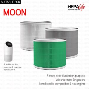 Sterra Moon Dawn UV Compatible Replacement Hepa Carbon Filter - Hepalife